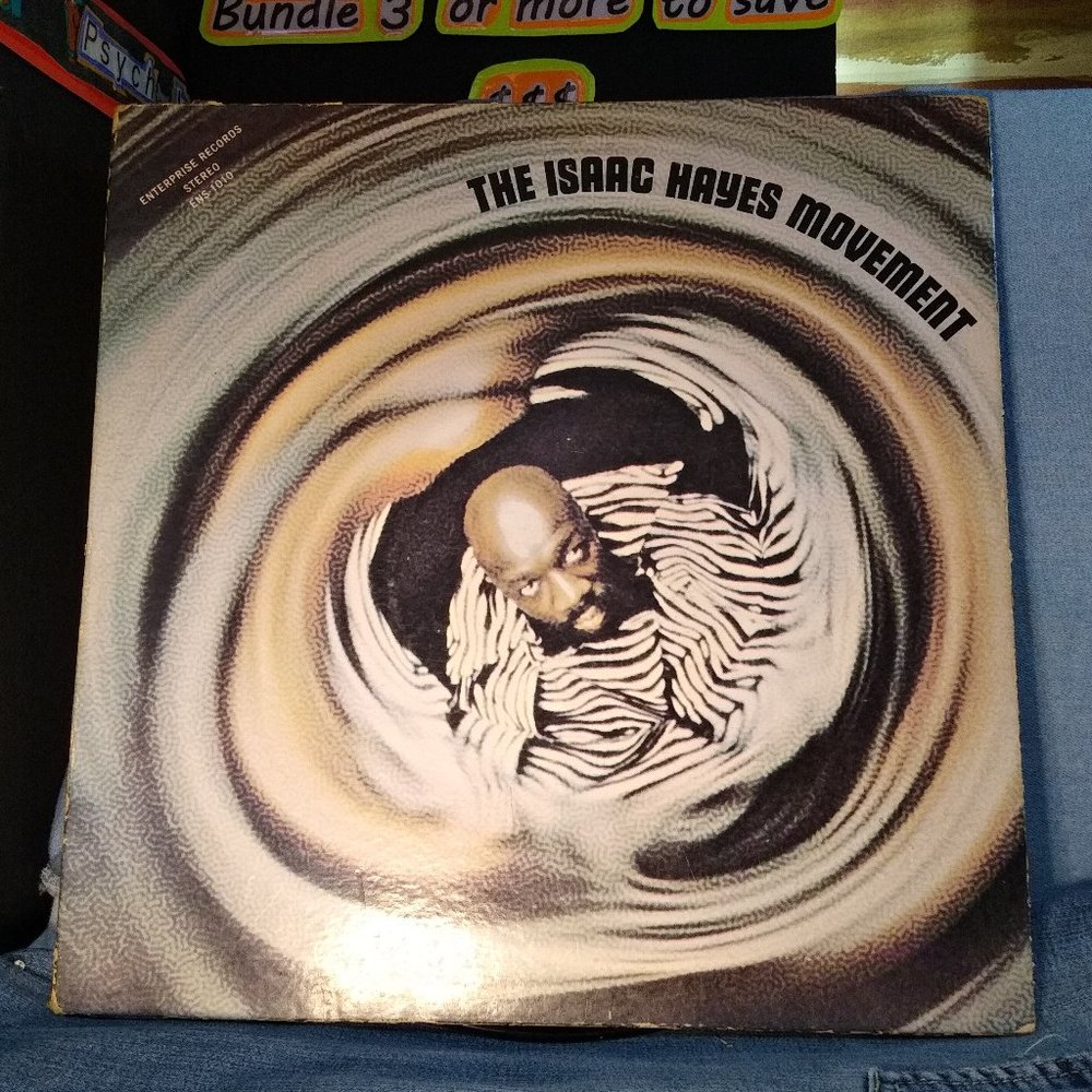 Isaac HayesThe Isaac Hayes Movement 1970 gatefold Vinyl record